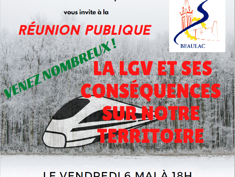 Pétition contre la LGV Bordeaux-Toulouse-Dax