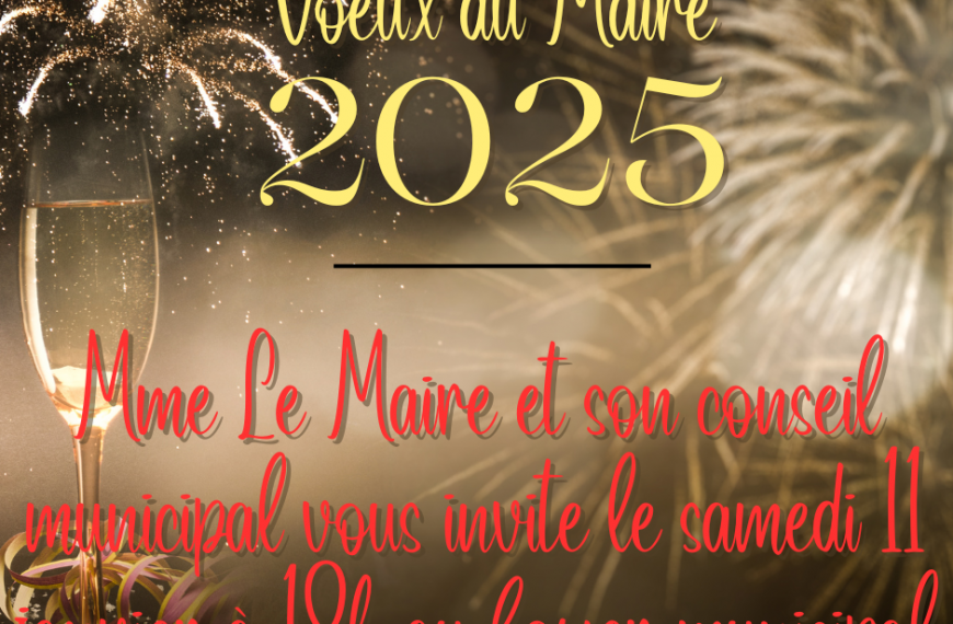 Vœux du Maire